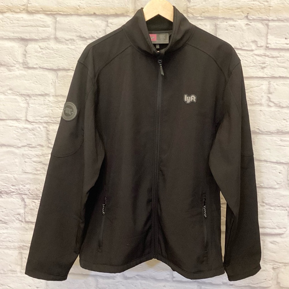 Lyft 2XL Soft Shell Black Men’s / Unisex Jacket Fleece Lined 1K Driver